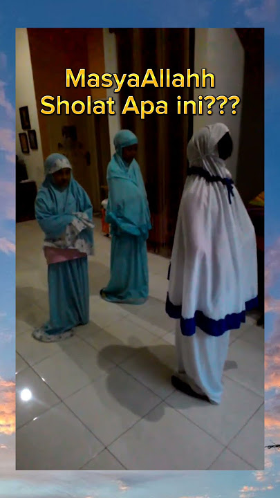 Anak Kecil Sholat Aneh #viral #sholat #aneh #shorts