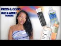 ARE TONERS NECESSARY? | HOW TO USE A FACIAL TONER | TOP 5 BEST TONERS.