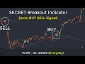 SECRET Breakout Trading Strategy with MAGIC Tradingview Auto Buy Sell indicator