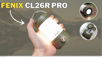 [Giới thiệu] Đèn cắm trại siêu sáng Fenix CL26R Pro - 650 Lumens, tích hợp pin dự phòng.
