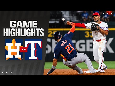 Astros vs. Rangers