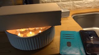 Heizen mit Teelichtern im Camper - alternative zur Standheizung | Ben am Leben