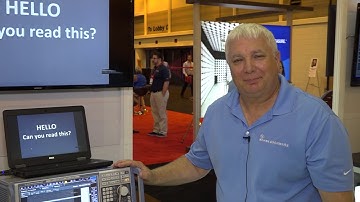 Rohde & Schwarz Demonstrates TEMPEST Receiver