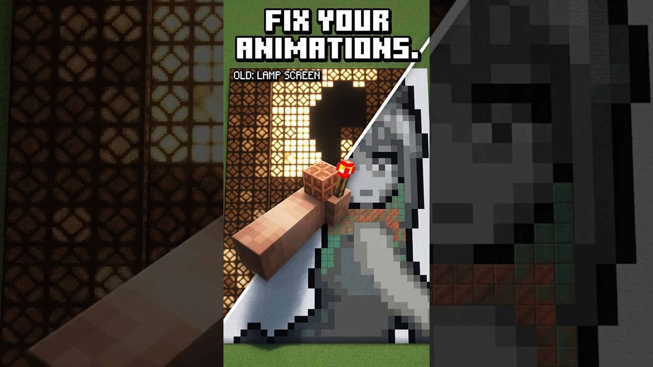 You're animating Minecraft wrong #minecraft #shorts
