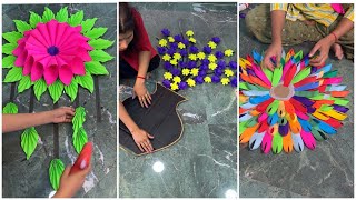 3 easy and simple paper craft idea | Beautiful wall hanging craft diy | Best paper crafts