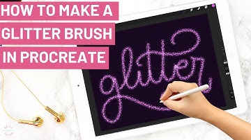 How to Make a Glitter Brush in Procreate