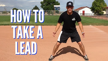 Baserunning Tips - How to Take a Lead From First Base