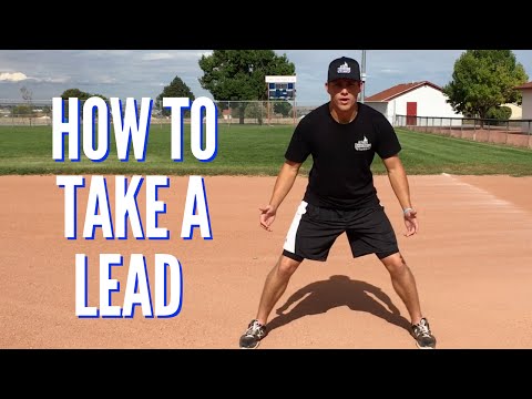 Baserunning Tips - How to Take a Lead From First Base