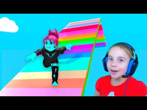 САМАЯ ГИГАНСТКАЯ ГОРКА в Роблокс приключение мульт героя на горке Roblox