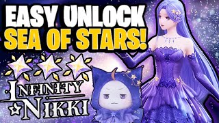 Sea of Stars Miracle Outfit COMPLETE GUIDE! [Most Time-Gated Outfit] | Infinity Nikki