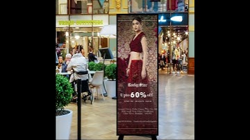 Digital Indoor SMD LED Standee | P-2.5