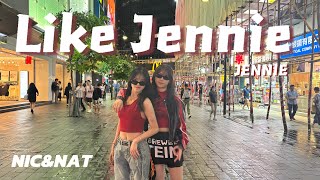 [Kpop In Public One Take] 제니Jennie - Like Jennie Dance Cover By Nic&Nat