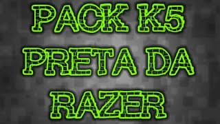 PACK K5 PRETA DA RAZER - POINT BLANK