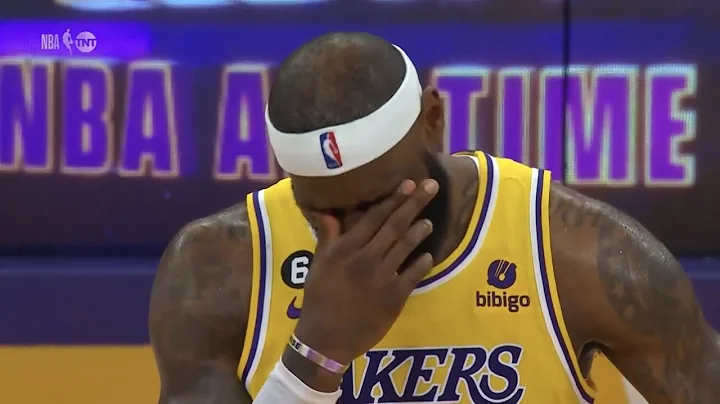 LeBron James FULL emotional speech and celebration after passing Kareem Abdul Jabbar scoring record
