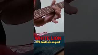 WHITE LION TILL DEATH DO AS PART guitar instrumental rockstar metal rock