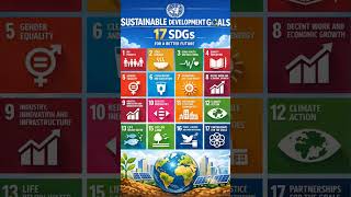 17 SDGs Explained 🌍 | Sustainable Development Goals in Hindi | UN Goals for 2030#Shorts#ugcnet#exam