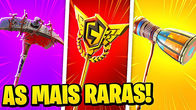 MOSTRANDO A CONTA MAIS RARA DO MUNDO! TODAS AS SKINS, PICARETAS