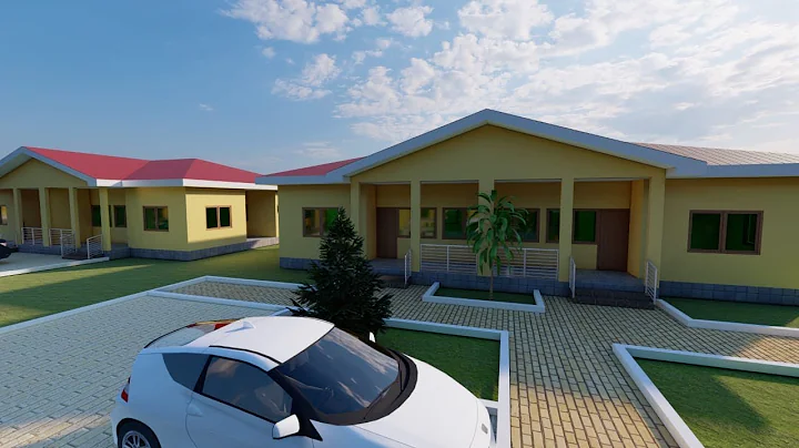 Affordable one bedroom Gated community At Accra Ghana for Sale || Tour 050 ||