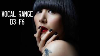 The Vocal Range of Karen O (Yeah Yeah Yeahs)