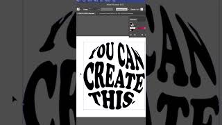 Create 3D Text as a Shape in Illustrator. YOU can create anything! #adobeillustrator