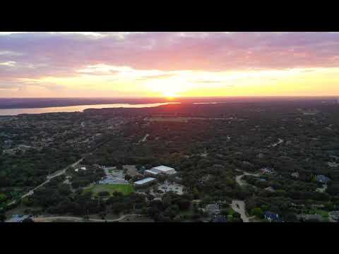 Sunset over Coram Deo Academy,  Flower Mound Texas