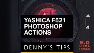 Yashica F521 Photoshop Actions 
