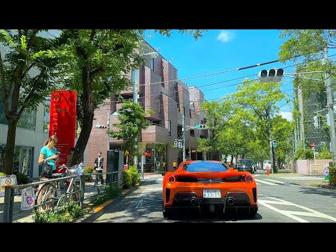 日曜朝ドラ・東京ドライブ【目黒〜渋谷〜青山〜皇居〜銀座〜有明〜お台場〜三田〜六本木〜表参道〜下北沢〜三軒茶屋〜中目黒】2023.07.23 TOKYO Drive