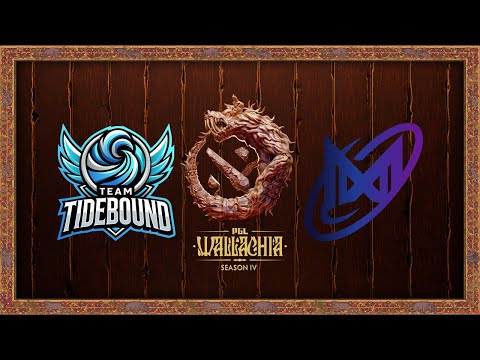 Team Tidebound vs Nigma Galaxy - PGL Wallachia Season #4 - Group Stage