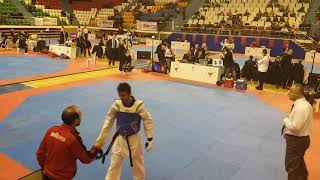 2020 BÜYÜKLER TÜRKİYE TAEKWONDO ŞAMPİYONASI 63KG EMİRCAN TURAN (İSTANBUL)-ARSLAN DEMİR (ANKARA)