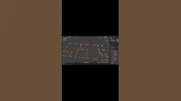 CONVERT A 2D PLAN INTO A 3D MODEL IN BLENDER #b3d #2d3d #blendertutorial