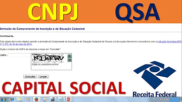 Como saber o capital social de um CNPJ?
