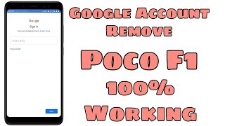 Mi Redmi Poco F1 Mi Account + FRP Unlock Without Auth Login With UnlockTool /Full Flashing Support