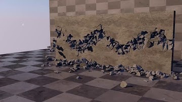 Cinema4d wall collapse