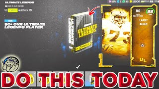 HOW TO GET ANY 97 OVR ULTIMATE LEGENDS PLAYER FREE IN MADDEN 24! Madden 24 Ultimate Team