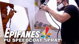 How To Spray Epifanes PU Speedcoat Varnish | A High Gloss Two Part Clear Spray Varnish Quick Guide