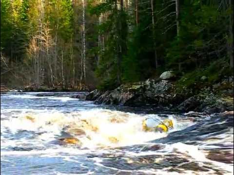 Река Умба порог Карельский
