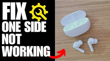 Honor Choice Earbuds x5 - One SIde Not Working FIX