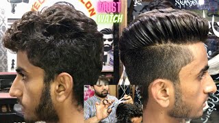 Latest HairCut &amp; HairStyle | 2023 For School &amp; College | Boys Wish To This Look Amazing Jeddah Salon