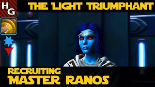 SWTOR KotFE ► Master Ranos: The Light Triumphant ► Jedi Consular [Male]