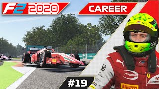 CATCHING AIR F2 2020 Mick Schumacher Career Mode Round 10 Italian GP Feature Race