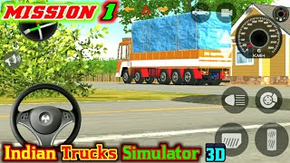 Indian Truck Simulator 3d Game Video | Indian Trucks Simulator 3d Mission 1 | Truck Game screenshot 3