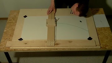 DIY: Making of a tool to draw/construct a parabola