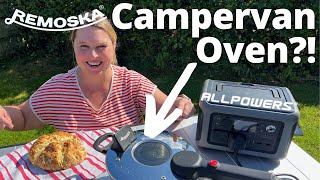 The Perfect Campervan Oven?  *YES*! The Remoska Dua, with the Allpowers R600 Power Station