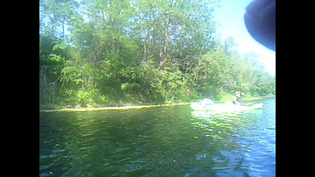 Kayak Fishing on Geist Reservoir - YouTube