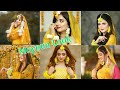 Mayoun look of 2023||haldi look yellow dress design #design #dress