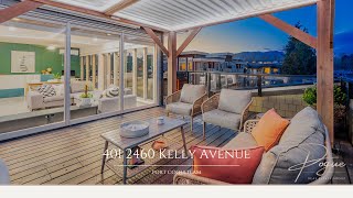 Port Coquitlam PENTHOUSE with Massive ROOFTOP Deck | 401 2460 Kelly Avenue | 4K Tour - Carolyn Pogue