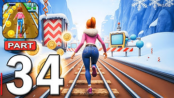 Subway Princess Runner - Gameplay Walkthrough Part 34 - Princess Subway Runner (iOS, Android)