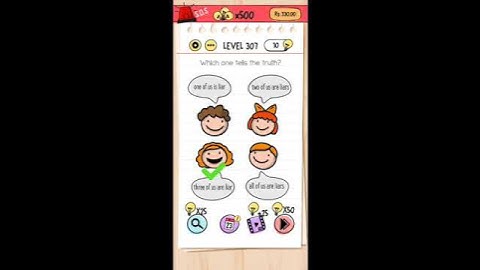 Brain Test level 307 Solved