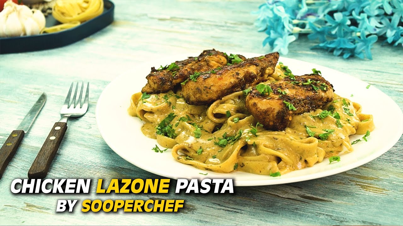 Chicken Lazone Pasta Recipe By SooperChef