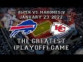 Buffalo Bills vs. Kansas City Chiefs (January 23, 2022) - The Greatest (Playoff) Game